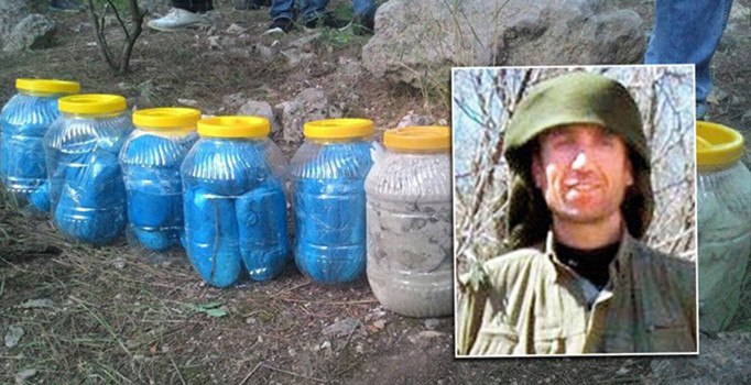 Teröristin üzerinden çıkan kroki patlayıcılara götürdü