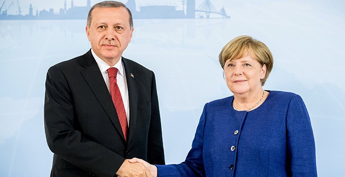 Cumhurbaşkanı Erdoğan ve Merkel G20 Zirvesi'nde görüştü