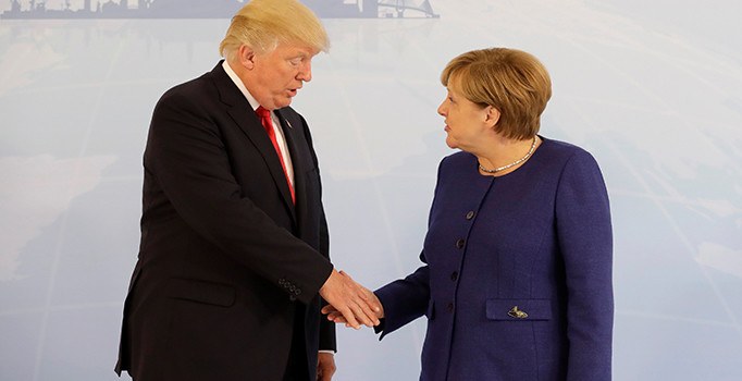 Merkel ile Trump arasındaki kriz aşıldı