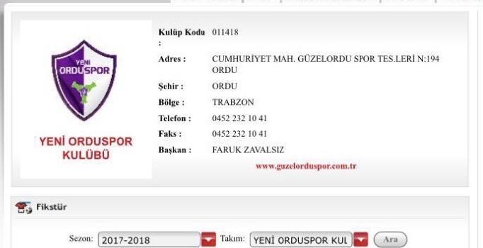 Ordu Futbol Kulübü’nün yeni adı ’Yeni Orduspor’ oldu