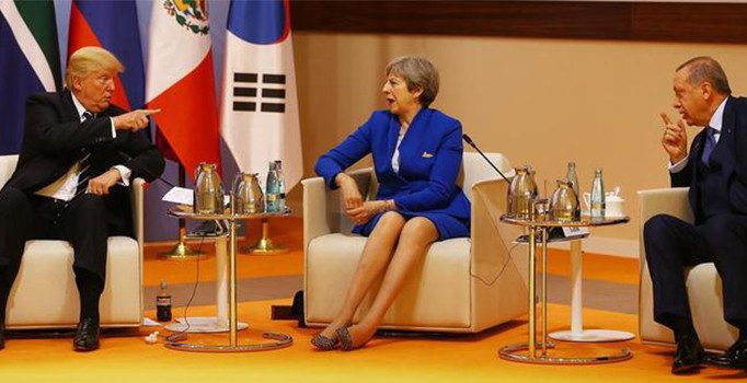 Dünya liderleri Hamburg'ta...İlk kareler geldi