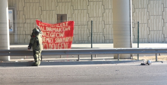 Okmeydanı'nda bomba paniği
