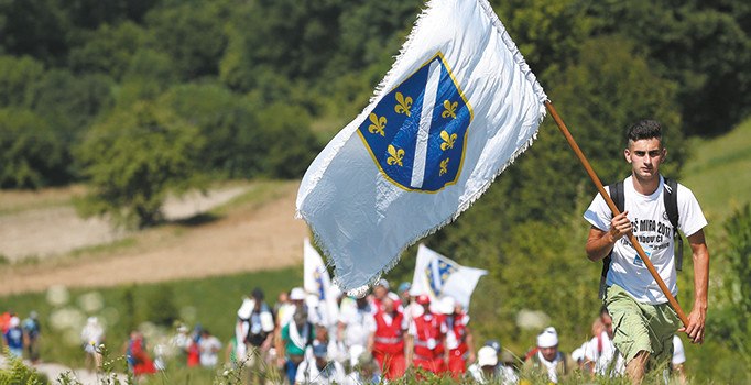 Srebrenitsa’nın ‘barış yürüyüşü’