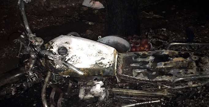 Mersin'de 4 araç kül oldu