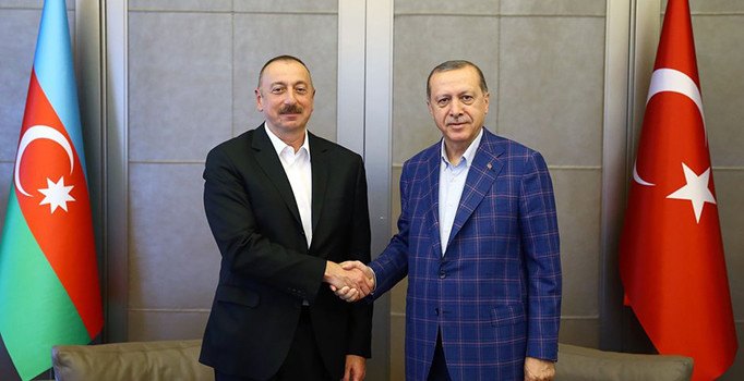 Erdoğan, Azerbaycan Cumhurbaşkanı Aliyev ile görüştü