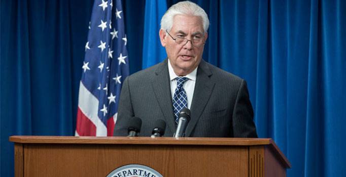 ABD Dışişleri Bakanı Tillerson'dan 'Türkiye' açıklaması: Terörle ortak mücadele