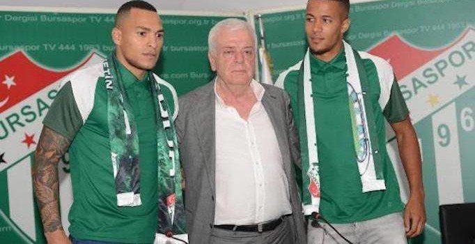 Bursaspor'a Titi ve Ekong’dan 3’er yıllık imza