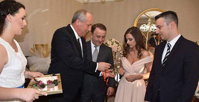 Muharrem İnce'nin mutlu günü