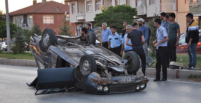 Yozgat'ta trafik kazası: 4 yaralı