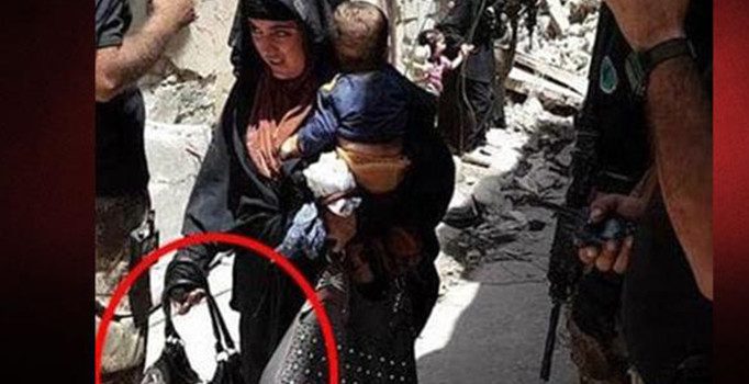 Irak'ta intihar bombacısı kendini patlamadan önce böyle görüntülendi