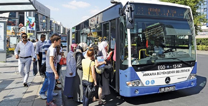 Ankara'da 15 Temmuz günü ulaşım ücretsiz