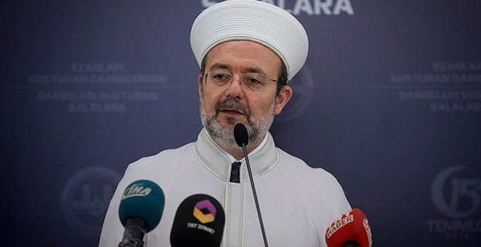 Diyanet İşleri Başkanı Görmez: Bir milletin şehadet arzusuna şahit olduk