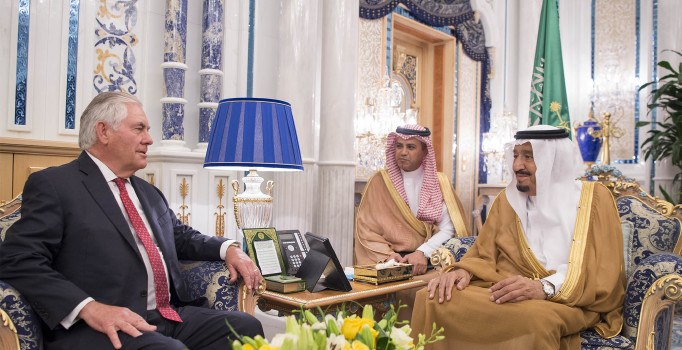 ABD Dışişleri Bakanı Tillerson Riyad'da