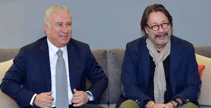 Karşıyaka-Göztepe derbisi öncesi başkanlar buluştu