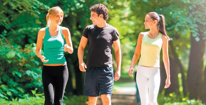 Kadınlar daha az adım atıyor