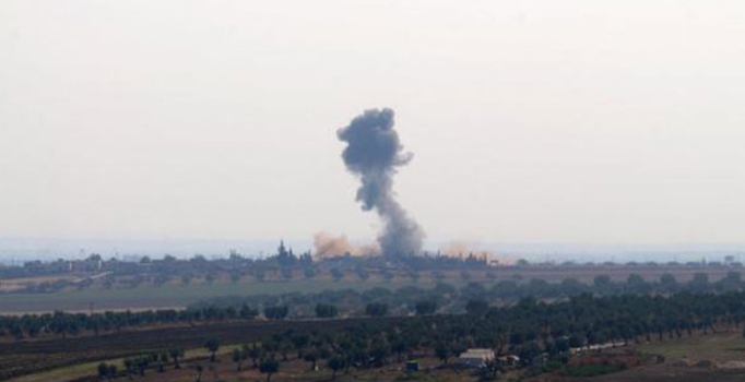 Koalisyon uçakları Kilis'in karşısındaki IŞİD hedeflerini vurdu