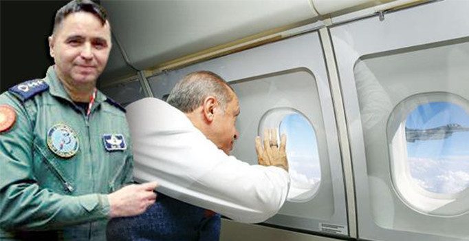 Uçaktaki fotoğrafta ilginç detay...Erdoğan'ı selamlayan F-16 pilotu kim?