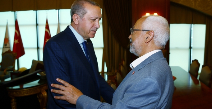 Cumhurbaşkanı Erdoğan, Tunus En-Nahda Hareketi lideri Gannuşi'yi kabul etti 
