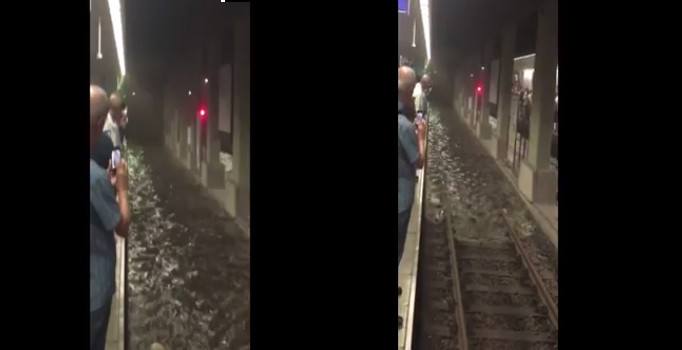 İstanbul metrosunda inanılmaz anlar