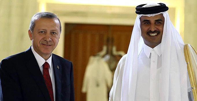 Cumhurbaşkanı Erdoğan Katar Emiri Al Sani'yle görüştü