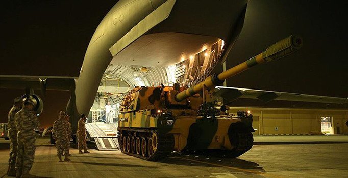 TSK unsurlarının Katar'a intikali tamamlandı