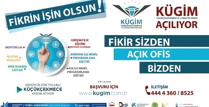 Küçükçekmece Belediyesi’nden bir ilk daha: girişimciye açık ofis