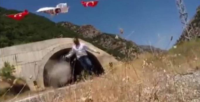 Kato Dağı'na bayrak asan TIR şoförüne PKK'lı teröristler kurşun yağdırdı