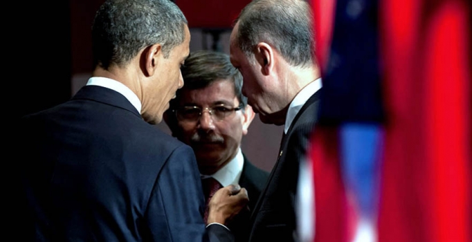 Obama, Davutoğlu ve Erdoğan'la görüştü
