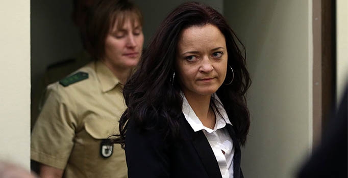 NSU Davası'nda baş sanık  Zschaepe yine konuşmadı