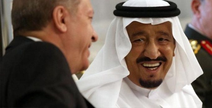 Son dakika! Cumhurbaşkanı Erdoğan Kral Selman'la bir araya geldi