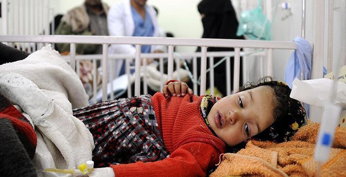 Yemen'deki kolera salgınında bin 858 kişi hayatını kaybetti