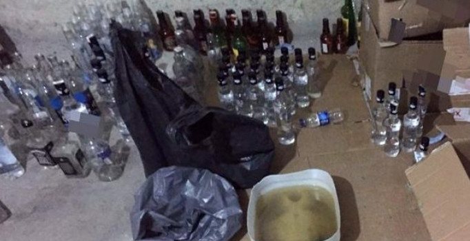 Adana'da kaçak içki operasyonu