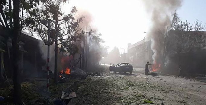 Son dakika! Afganistan'da saldırı! Televizyon binasına girdiler