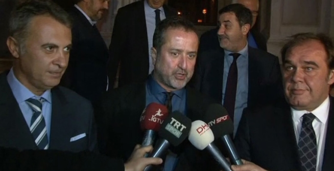 Beşiktaş'ta son 15 yılın başkanları buluştu