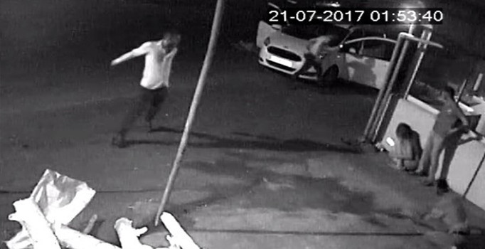 Adana'da bar cinayeti güvenlik kamerasında