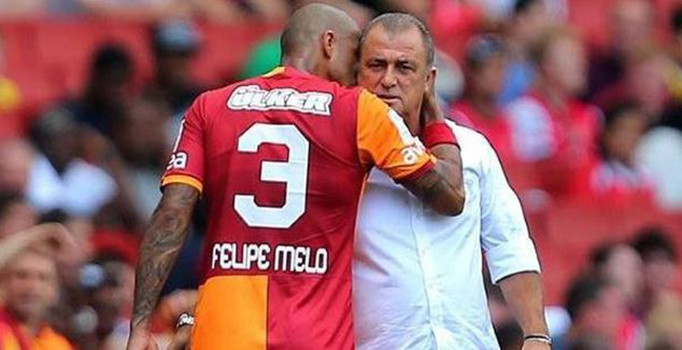 Felipe Melo'dan Fatih Terim'e mesaj