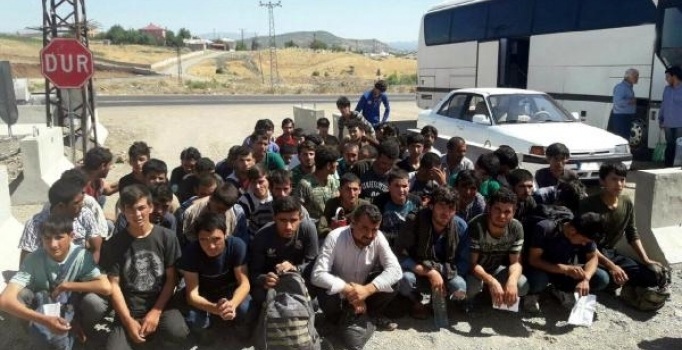 Bingöl'de 62 kaçak yakalandı