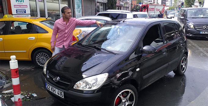 Dolu yüzünden aracı hasar alanlar tamircilerde kuyruk oluşturdu