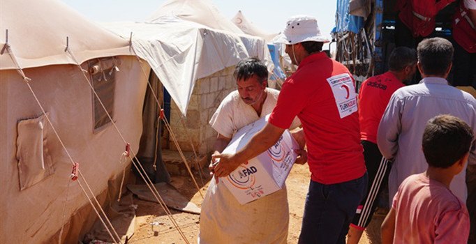 İHH'dan Vaerli sığınmacılara yardım eli