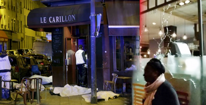 Paris'teki terör saldırılarından dehşete düşüren fotoğraflar