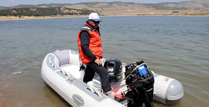 Deniz motoruna LPG bağladı