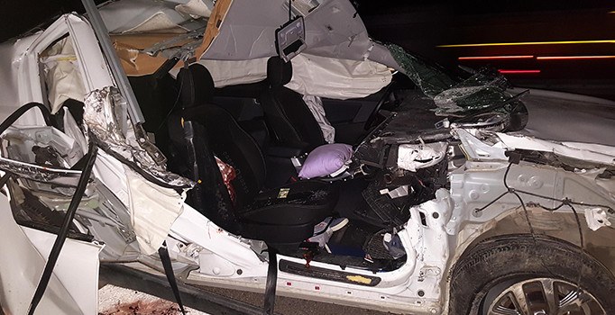 Düzce Anadolu otoyolunda trafik kazası: 2 ölü, 3 yaralı