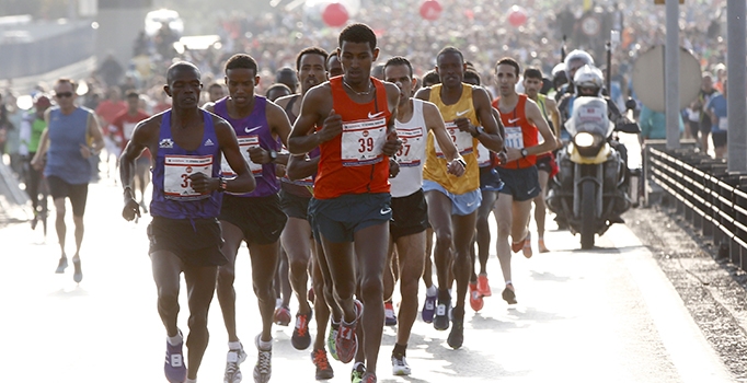 37. İstanbul Maratonu'nda erkeklerde Kenyalı atlet Elias Kemboi Chelimo kazandı