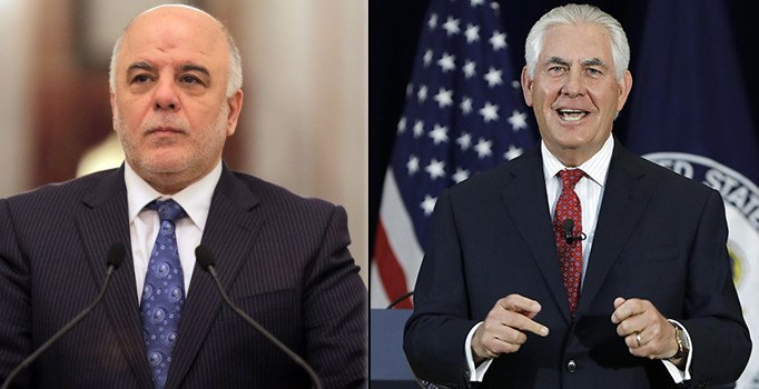 Tillerson ile İbadi telefonda görüştü