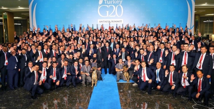 Cumhurbaşkanı Erdoğan'la G-20 zirvesi hatırası