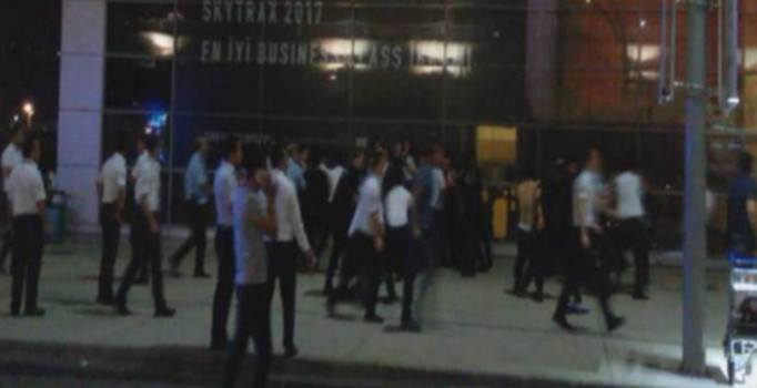 Sabiha Gökçen savaş alanına döndü