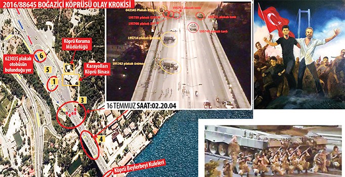 Köprüdeki şehitlerin faili dava dosyasında