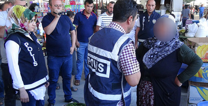Bylock şüphelisi olarak gözaltına alınan pazarcı kadın serbest bırakıldı