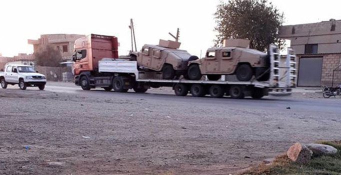 ABD'den PKK/PYD'ye askeri sevkiyat sürüyor