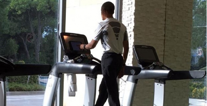 Obama G20'deki boş vakitlerinde spor yaptı